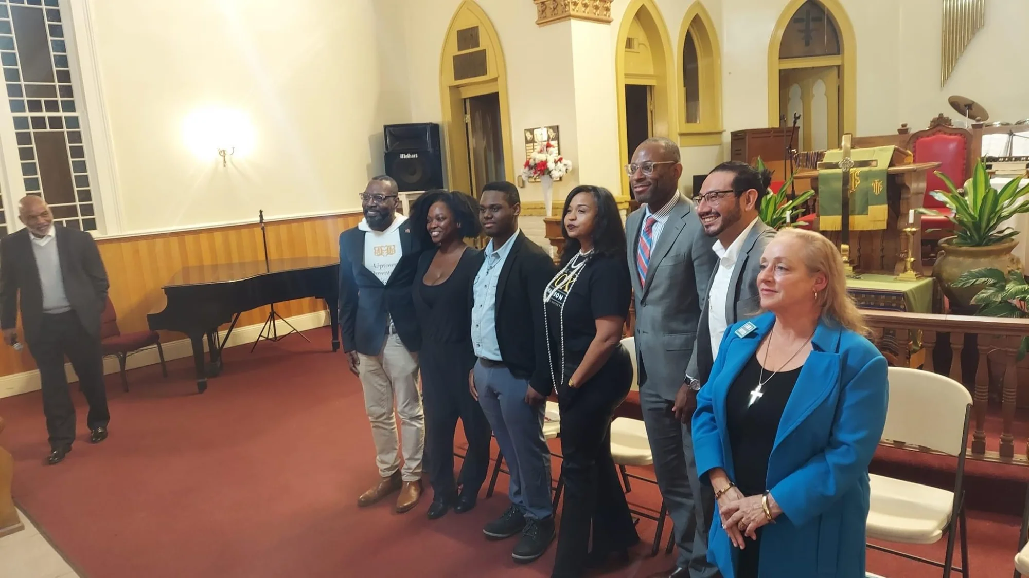 Tenaj Wallace performing in The Colored Museum